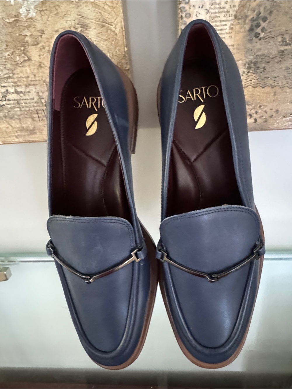 NWOT Franco Sarto Leather Loafer